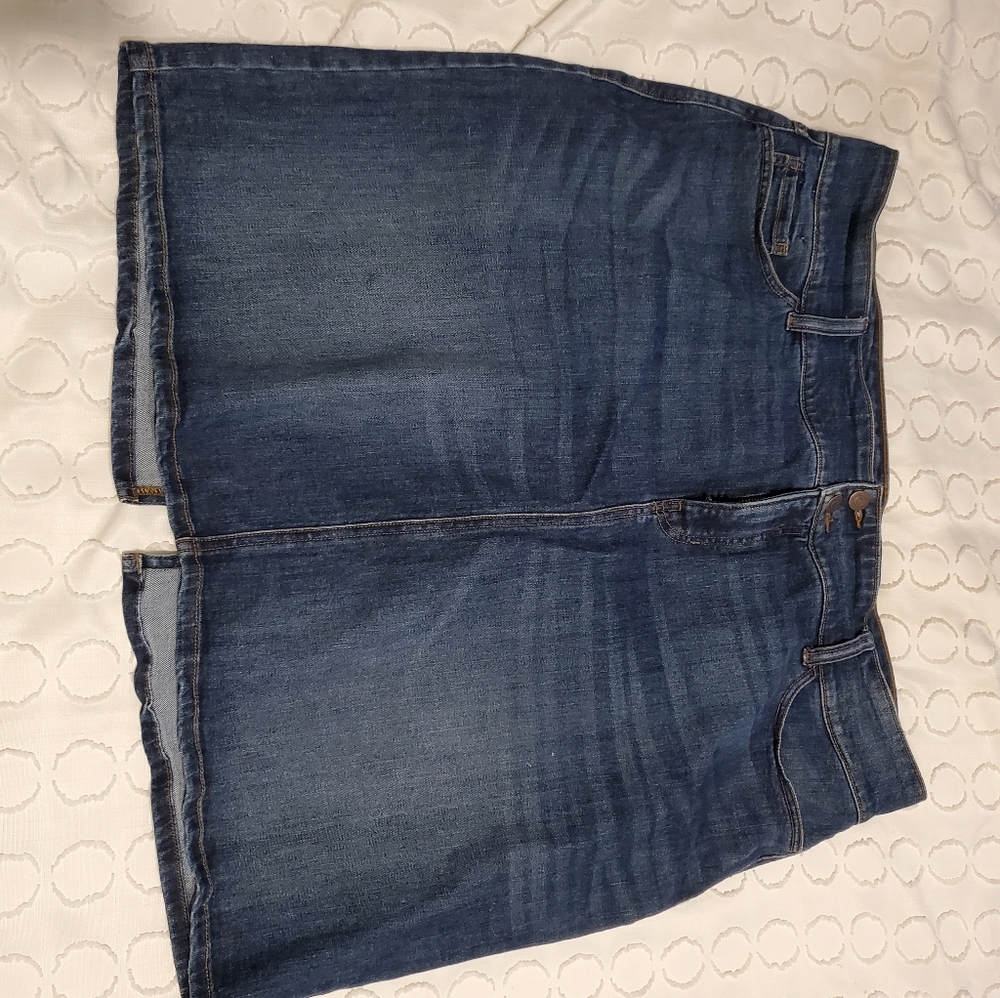Denim skirt